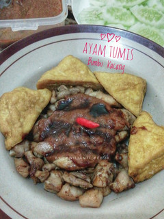 Foto resep Ayam Tumis Bumbu Kacang