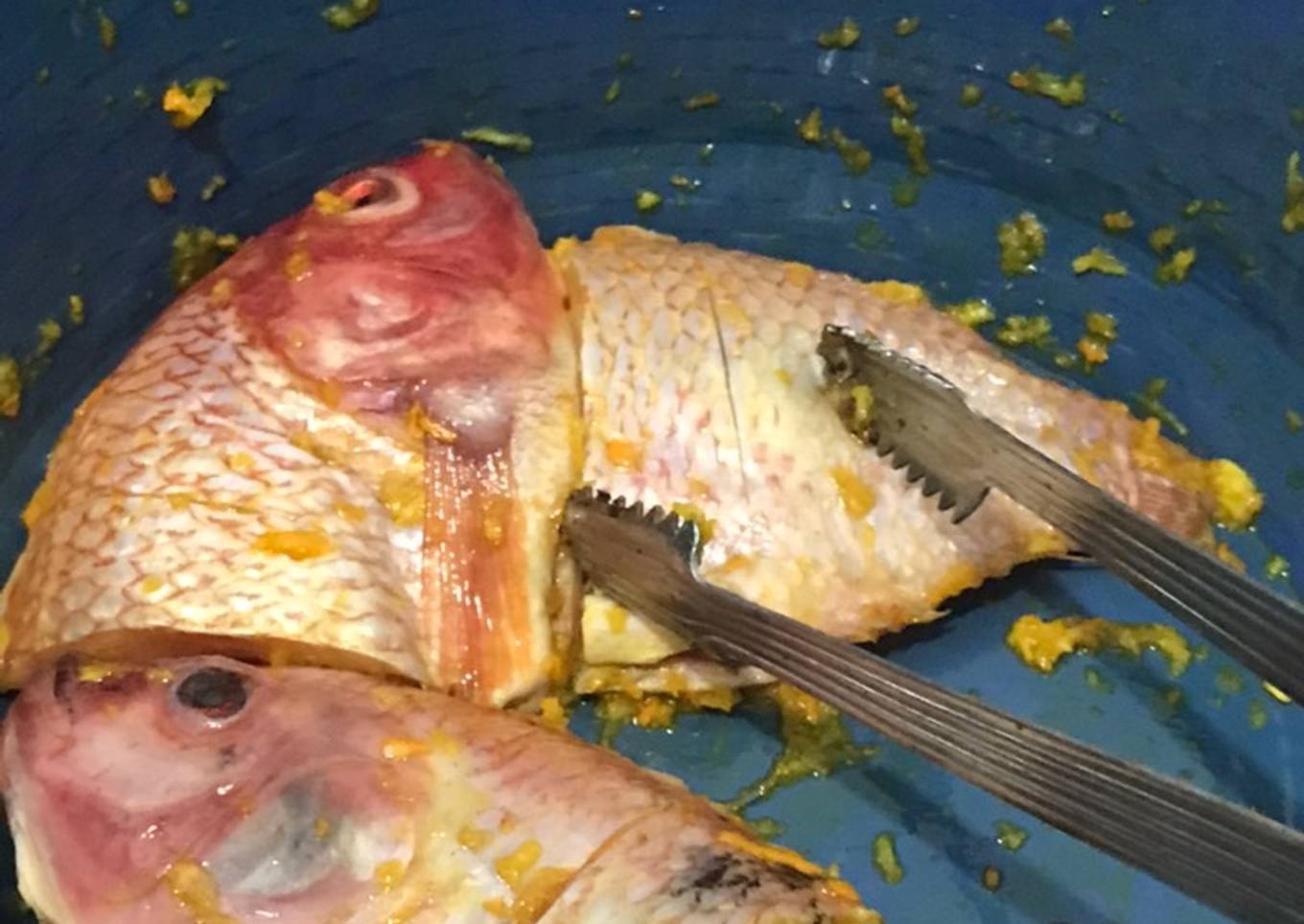 7. Ikan Nila Goreng 3 Bahan