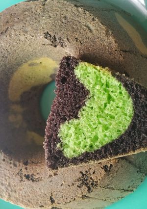 Foto resep Bolu Pandan Ketan Hitam