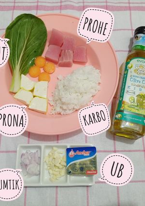Foto resep MPASI 6 BULAN (BUBUR IKAN TUNA) Menu Lengkap 4 bintang ⭐