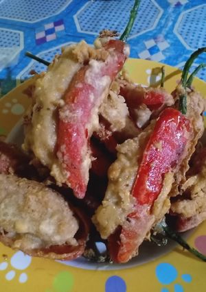 Foto resep Gochu twigim (cabe goreng isi)