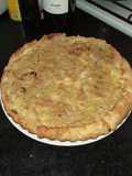 Tarta de cebolla y atún