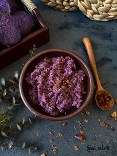 Foto resep Nasi uduk ubi ungu