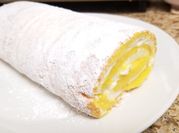 A picture of baked egg meringue
