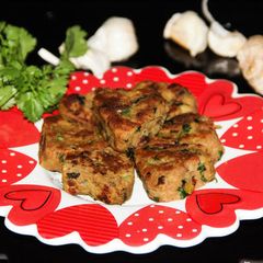 A picture of Plantain Cutlets/Raw Banana Cutlets/ Kachche Kele Ke Kebab.