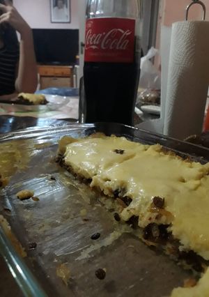 Una foto de Pastel de papa vegetariano / vegano súper fácil 🎈