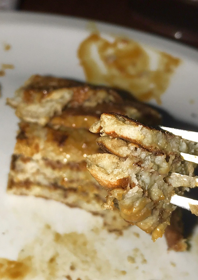 Una foto de Panqueques de banana! súper fácil