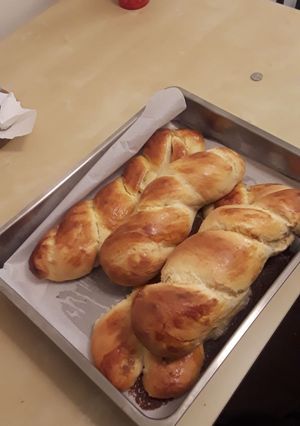 Φωτογραφία της συνταγής Τσουρέκι της φίλης μου Στέλλας!