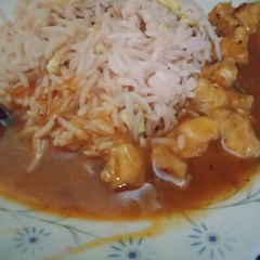 A picture of Chicken Manchurian.