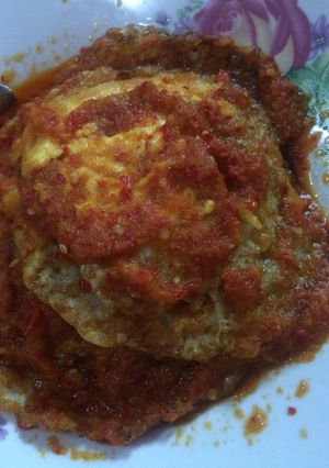 Foto resep Telor Ceplok Balado