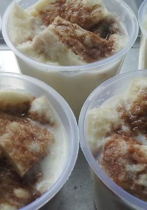 Foto resep Milky Bread Pudding