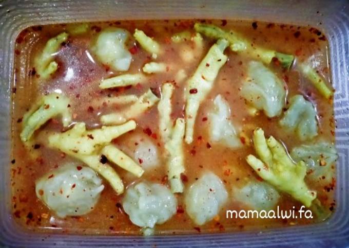 Baso Aci KEKER (KEju ceKER) Pedas