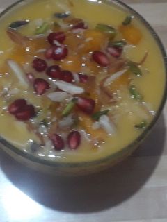 आम का कस्टर्ड (Aam Ka Custard recipe in Hindi) रेसिपी मुख्य फोटो