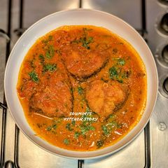 A picture of Bihari Fish Curry.