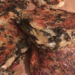 A picture of Spinach Potato Patties.