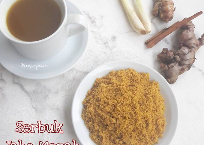 Resep Serbuk Jahe Merah Komplit Oleh Rrrsuryaaaa Cookpad