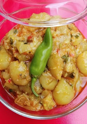 A picture of کدو کا سالن 😍😋.