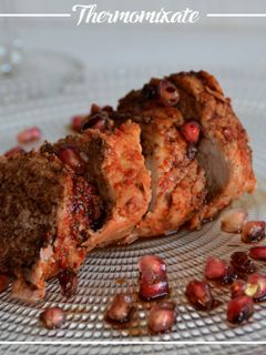 Una foto de Solomillo con reducción de Oporto y granada con Thermomix