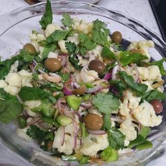 A picture of Cauliflower salad.