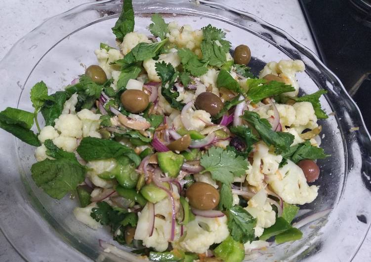 Recipe of Super Quick Homemade Cauliflower salad