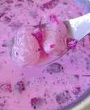 Es susu kolang kaling buah naga