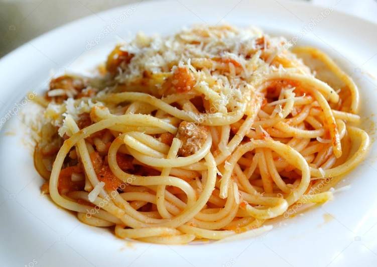 Easiest Way to Make Any-night-of-the-week Spaghetti pasta