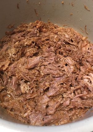A picture of Ninja Foodie/ Instant Pot Pulled Pork.
