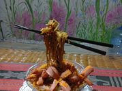 Gambar mie basah goreng kering