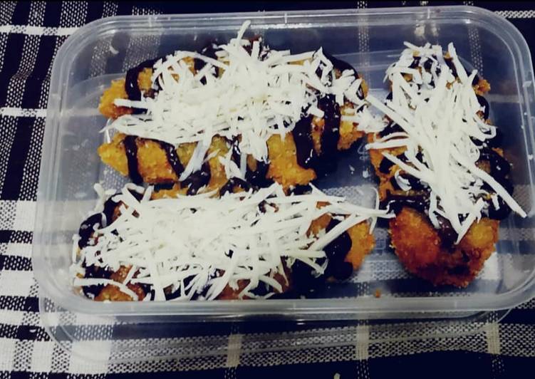 Pisang goreng panir