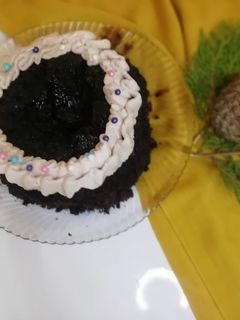 عکسی از دستور کیک خیس شکلاتی