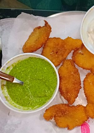 A picture of Fish and chips.