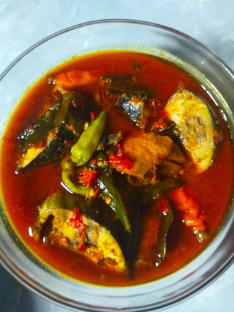 Cara Gampang Menyiapkan Asam pedas ikan tongkol Anti Gagal