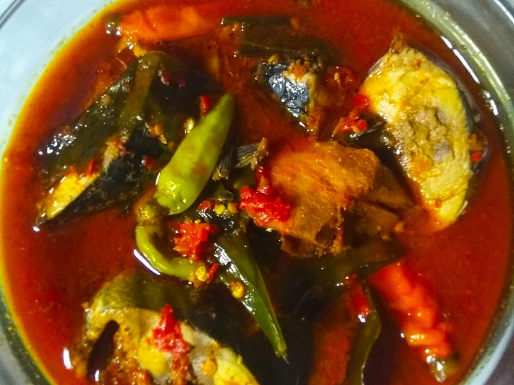 Cara Gampang Menyiapkan Asam pedas ikan tongkol Anti Gagal