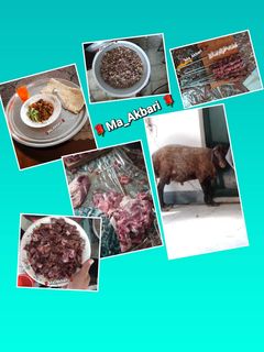 عکسی از دستور 🎀خوراک قاورمه با گوشت گوسفندی (قربانی)