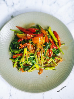 Foto resep Tumis kangkung terasi pedas