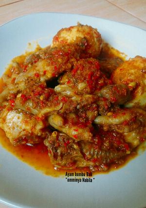 Foto resep Ayam bumbu Bali