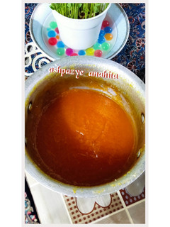 عکسی از دستور 😋مارمالاد پرتقال🍊(با4قلم مواد)