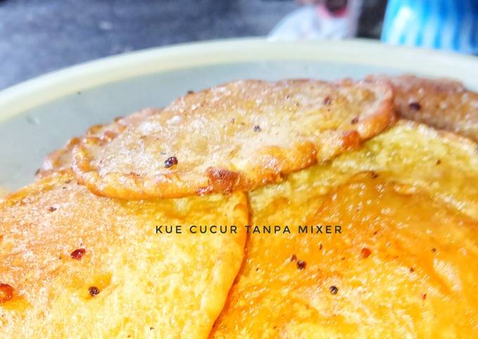 Resep Kue cucur tanpa mixer yang Menggugah Selera