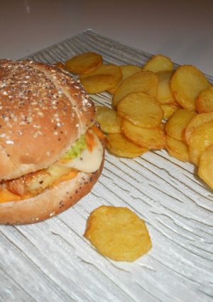 Une photo de Burger maison