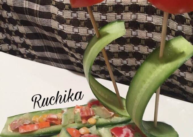 Cucumber Boats Recipe