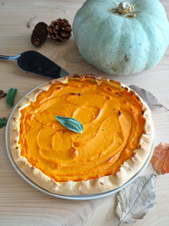 Foto di Torta salata zucca e ricotta