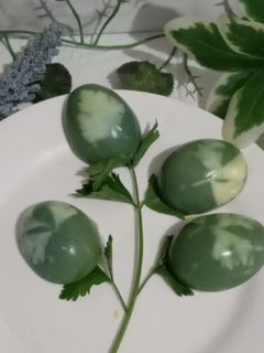 Foto resep Telur pindang teh bunga telang