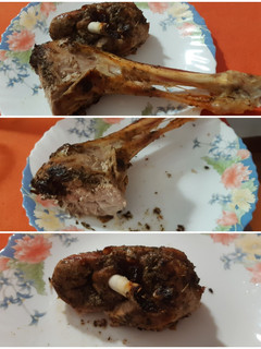 Una foto de Pierna de cordero lechal al horno