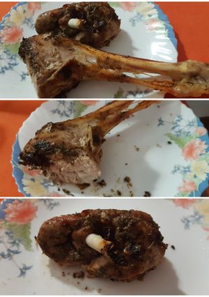 Una foto de Pierna de cordero lechal al horno