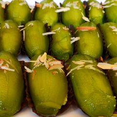 A picture of Parwal Mithai.