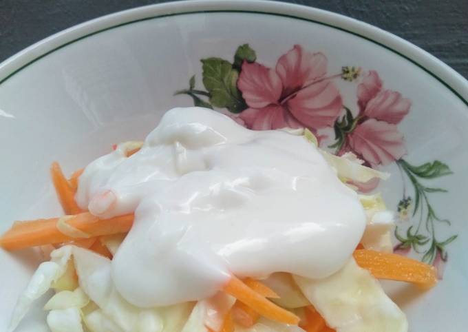 Standar Resep bikin Coleslaw Salad yang gurih