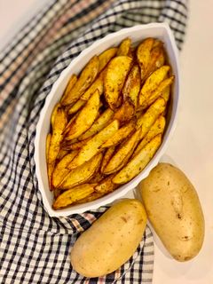 صورة لوصفة بطاطا 🥔 ودجز الصحية 😋👌🏼