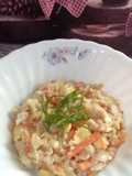 #792 Bubur Telur Oat (menu diet)