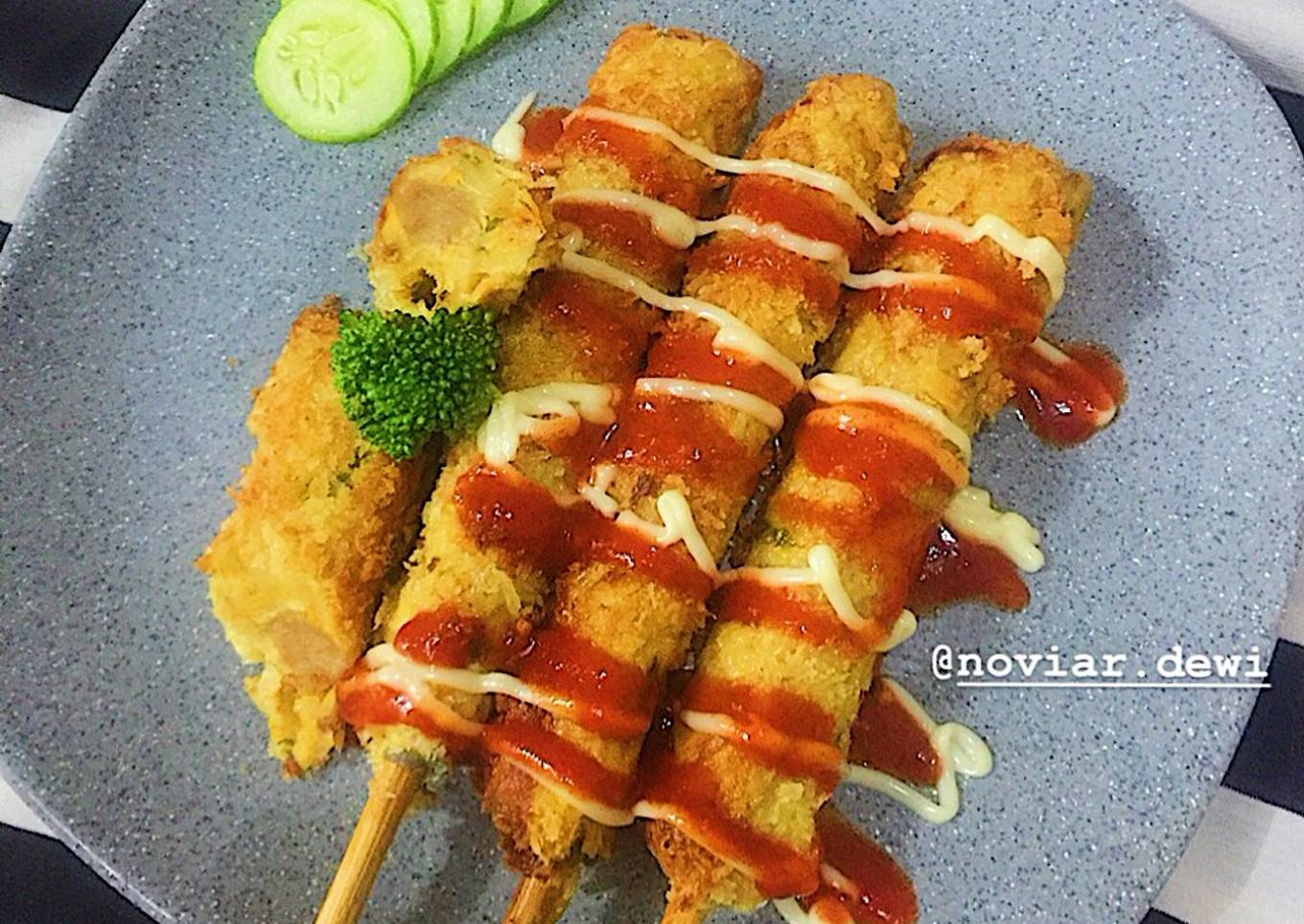 Sostel Kukus Tanpa Alat(Enak dan Bergizi)