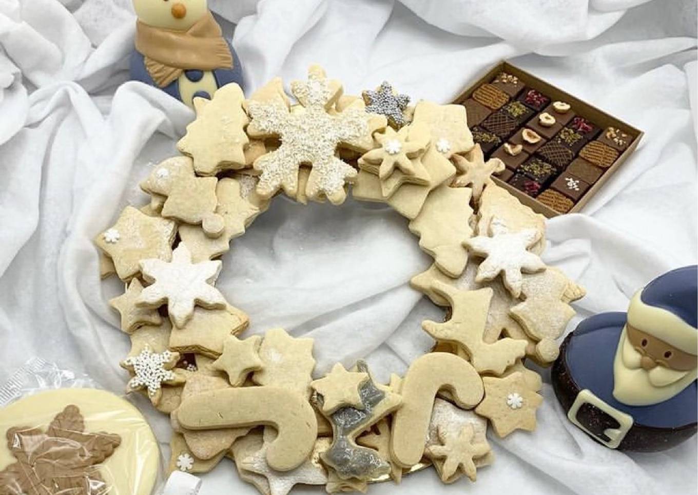 Couronne Biscuité au la Vanille